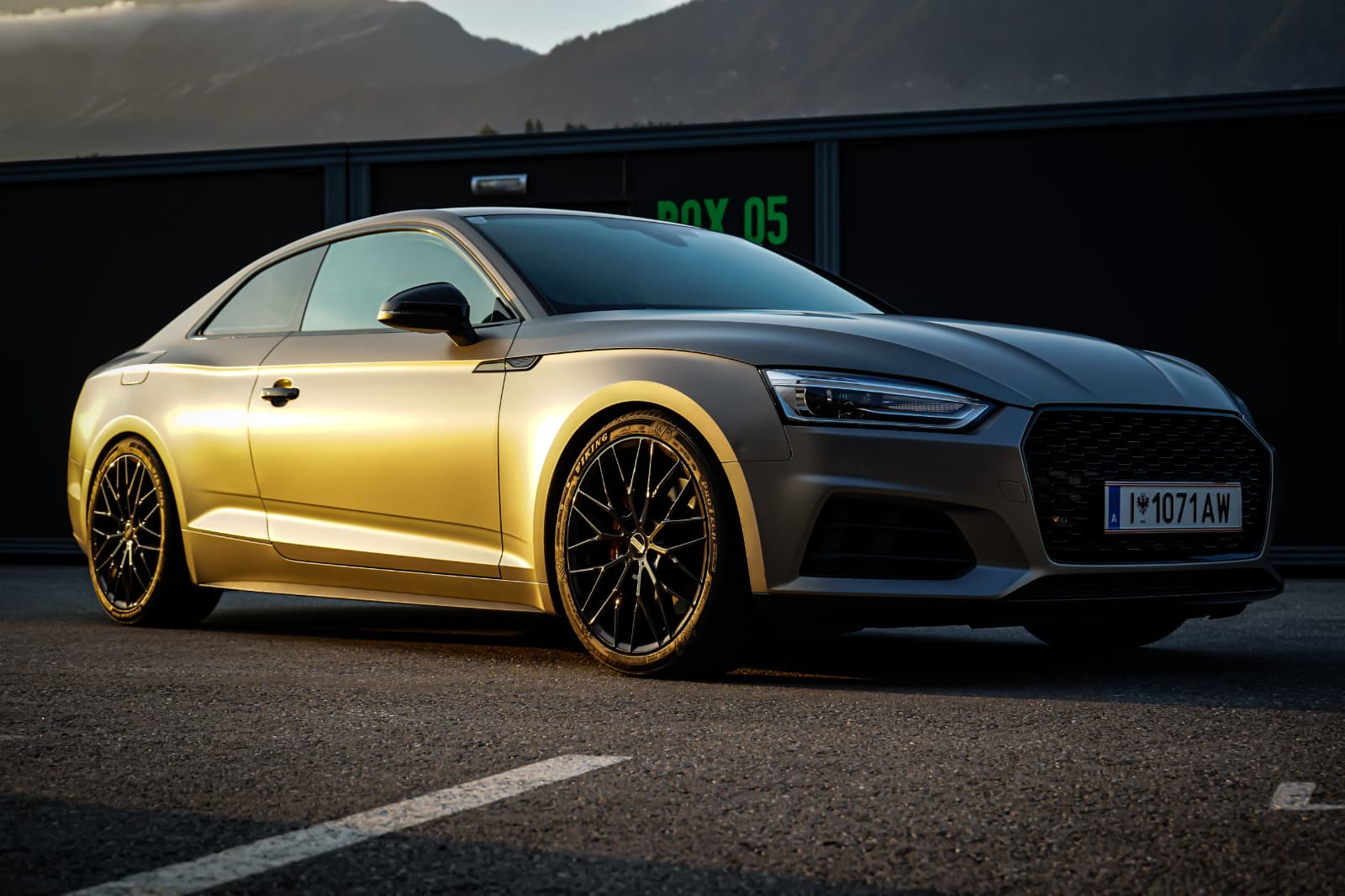 Audi vollfolierung